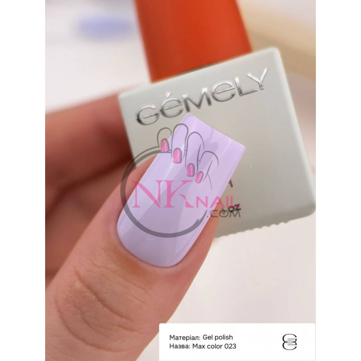 Гель-лак Gemely Max color №23, 6 мл TPO free